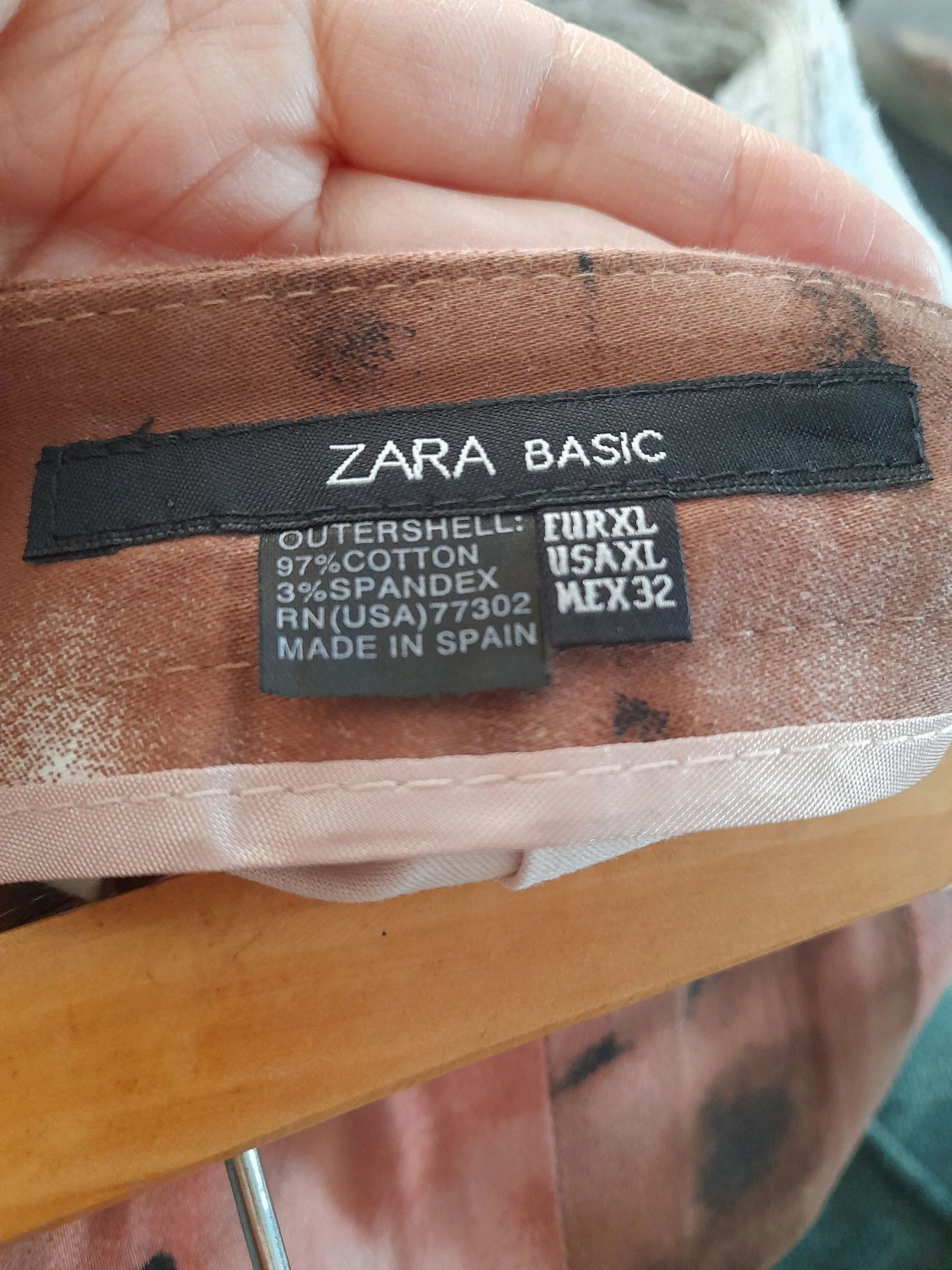 Falda Rosa Estampada Zara XL 🌸 – photo 3